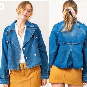 NWT Steve Madden Sirus Denim Jacket Medium